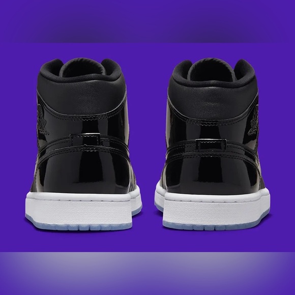 Air Jordan 1 Mid Space Jam black concord white  DV1308-004 size 8 - 13 mens - Picture 8 of 13